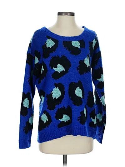 Pre-owned La Hearts Pullover Sweater In Blue
