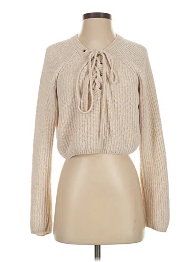 Pre-owned La Hearts Pullover Sweater In Brown