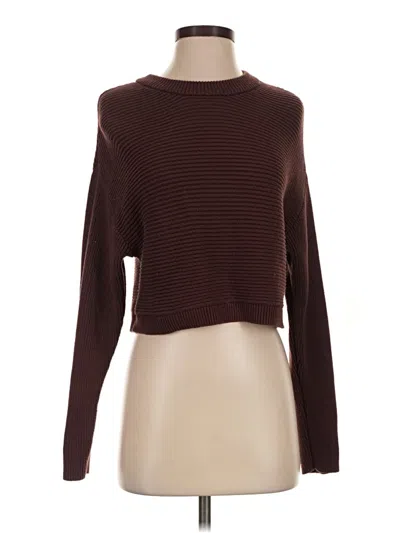 Pre-owned La Hearts Pullover Sweater In Brown