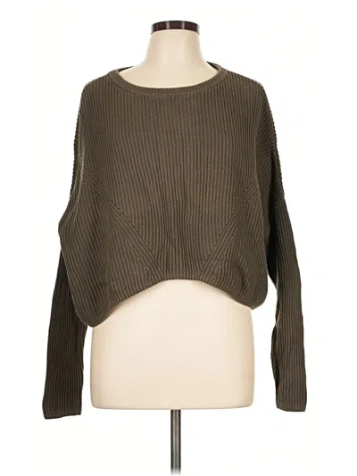 Pre-owned La Hearts Pullover Sweater In Brown