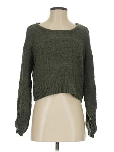 Pre-owned La Hearts Pullover Sweater In Green