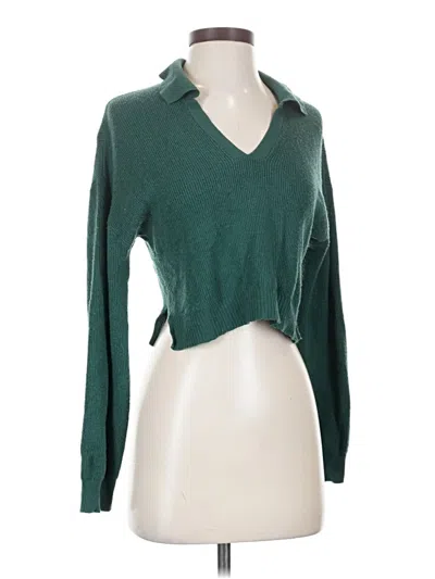 Pre-owned La Hearts Pullover Sweater In Green