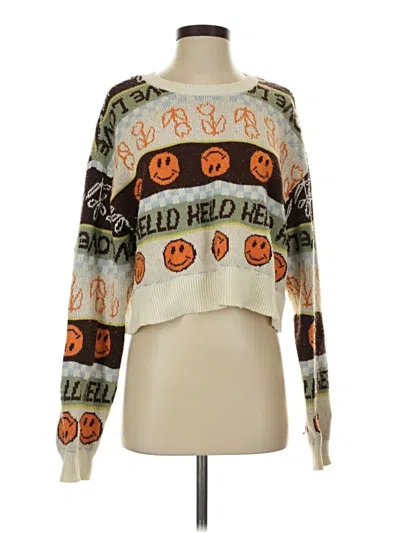 Pre-owned La Hearts Pullover Sweater In Green