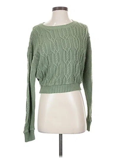 Pre-owned La Hearts Pullover Sweater In Green