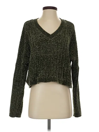 Pre-owned La Hearts Pullover Sweater In Green