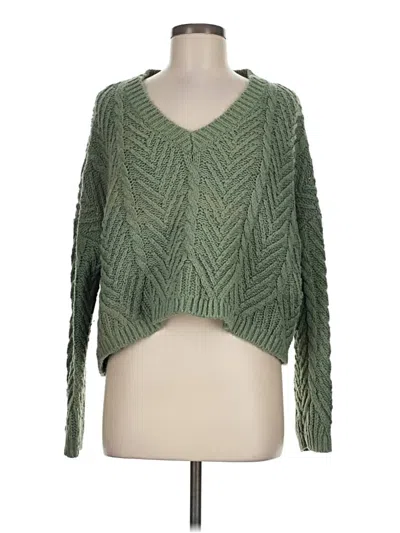 Pre-owned La Hearts Pullover Sweater In Green