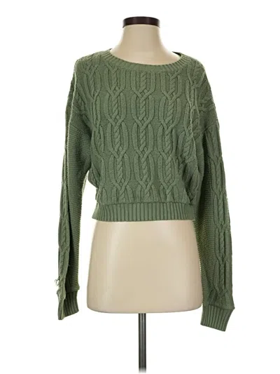 Pre-owned La Hearts Pullover Sweater In Green