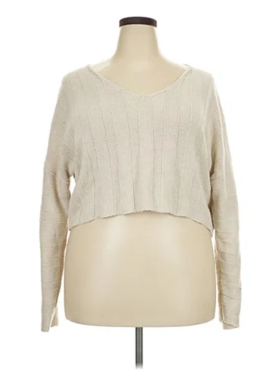 Pre-owned La Hearts Pullover Sweater In Ivory