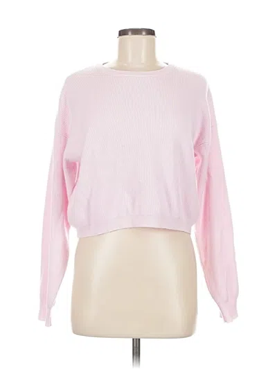 Pre-owned La Hearts Pullover Sweater In Pink