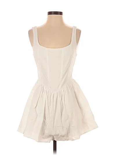 La Hearts Romper In White