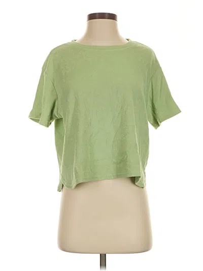 Pre-owned La Hearts Short Sleeve T-shirt In Green