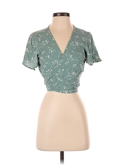 Pre-owned La Hearts Short Sleeve T-shirt In Green