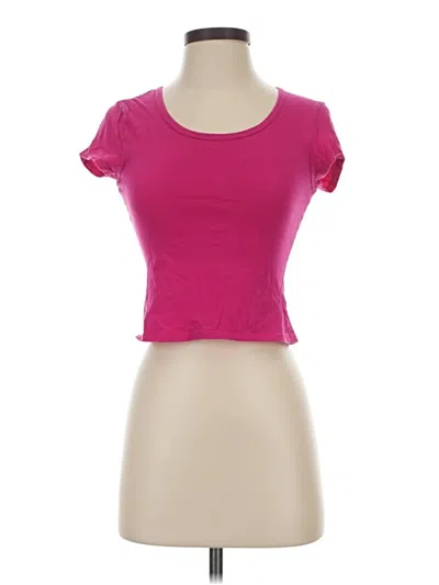 Pre-owned La Hearts Short Sleeve T-shirt In Pink