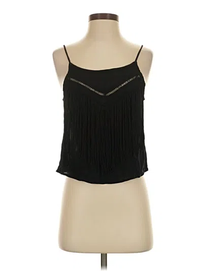 La Hearts Sleeveless Blouse In Black