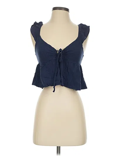 Pre-owned La Hearts Sleeveless Blouse In Blue