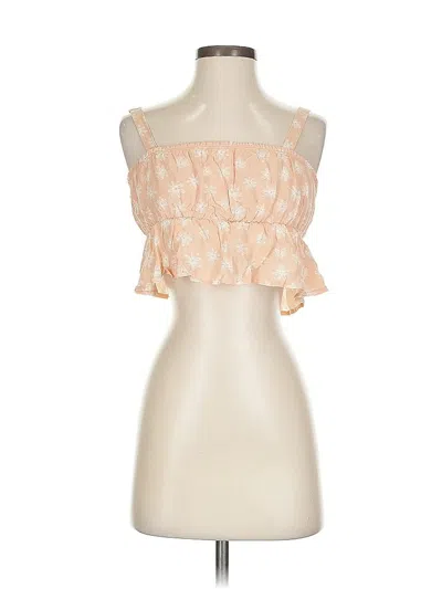 Pre-owned La Hearts Sleeveless Blouse In Orange