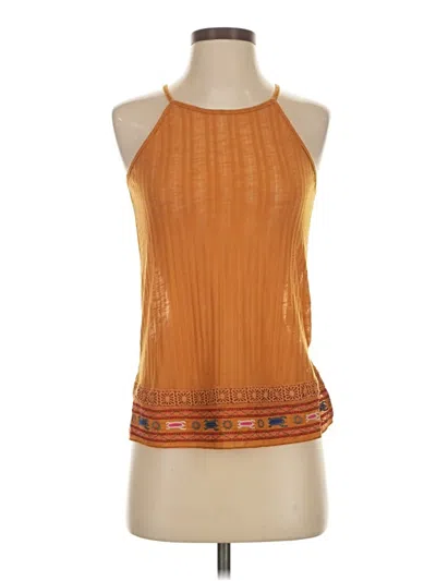 Pre-owned La Hearts Sleeveless Blouse In Orange