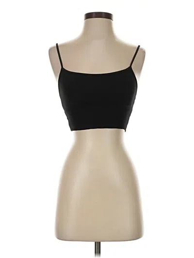 Pre-owned La Hearts Sleeveless Top Black Sweetheart Neckline Tops