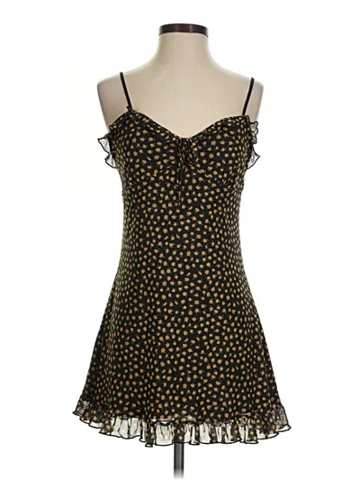 Pre-owned La Hearts Sleeveless Top Gold Sweetheart Neckline Tops