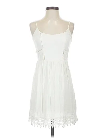 Pre-owned La Hearts Sleeveless Top Ivory Sweetheart Neckline Tops