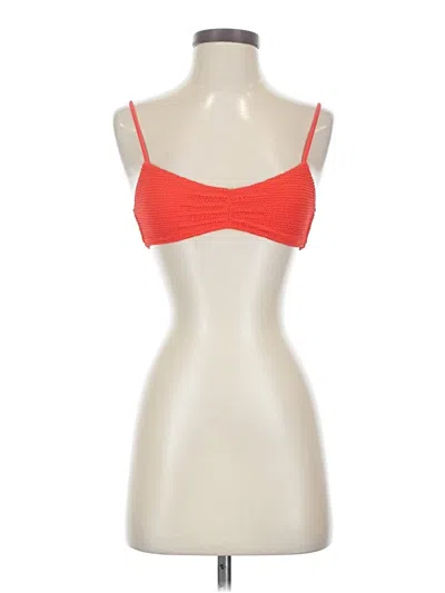 Pre-owned La Hearts Sports Bra In Orange