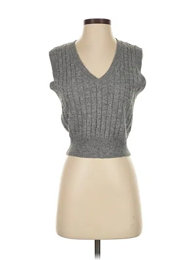 Pre-owned La Hearts Sweater Vest In Gray