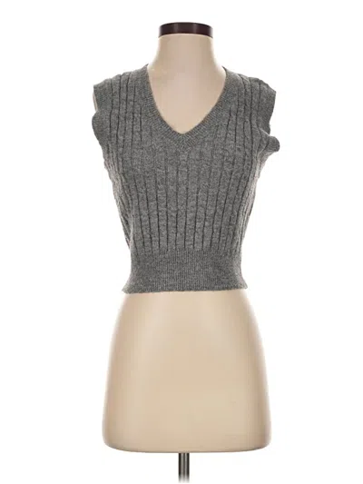 Pre-owned La Hearts Sweater Vest In Gray