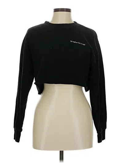 Pre-owned La Hearts Sweatshirt In Black