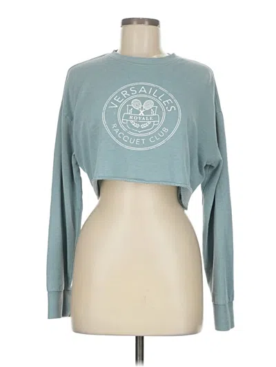 Pre-owned La Hearts Sweatshirt In Blue