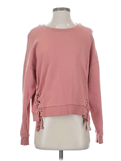 Pre-owned La Hearts Sweatshirt In Pink