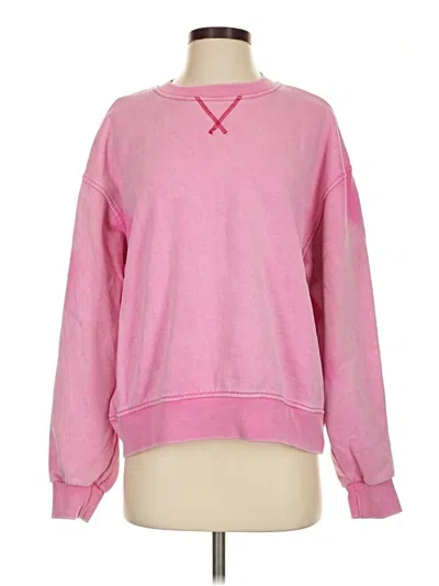 Pre-owned La Hearts Sweatshirt In Pink