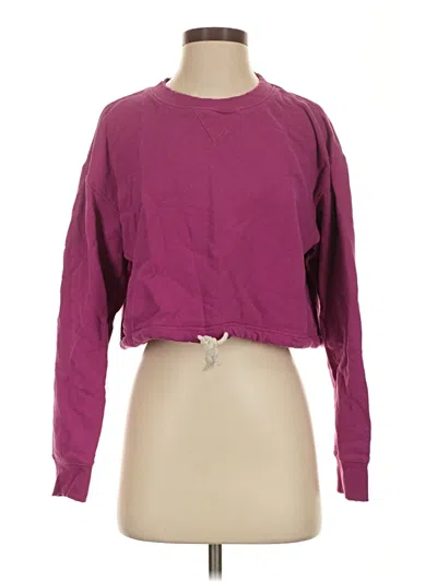 Pre-owned La Hearts Sweatshirt In Purple