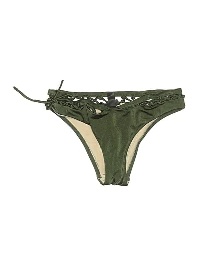 Pre-owned La Hearts Swimsuit Bottoms In Green