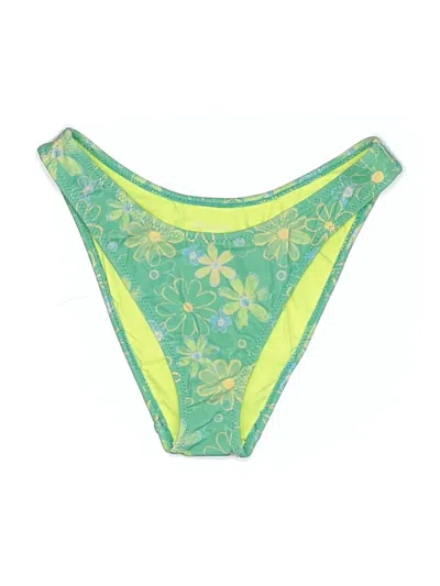 Pre-owned La Hearts Swimsuit Bottoms In Green