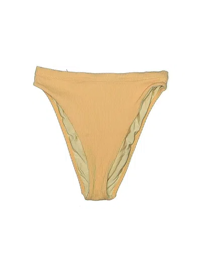 Pre-owned La Hearts Swimsuit Bottoms In Tan