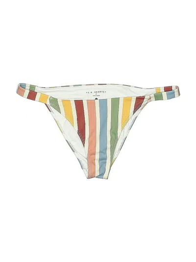 Pre-owned La Hearts Swimsuit Bottoms In White