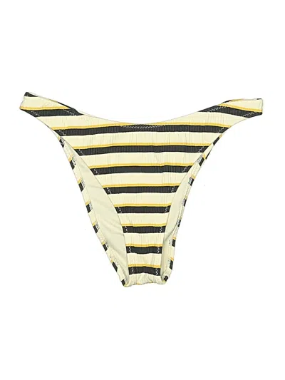 Pre-owned La Hearts Swimsuit Bottoms In Yellow