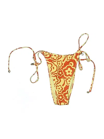 Pre-owned La Hearts Swimsuit Bottoms In Yellow