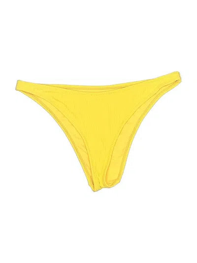 Pre-owned La Hearts Swimsuit Bottoms In Yellow