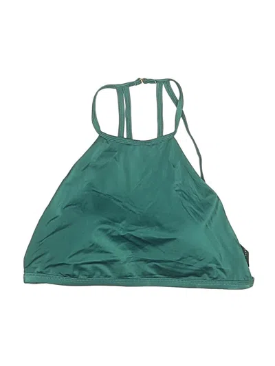 Pre-owned La Hearts Swimsuit Top Green Swimwear