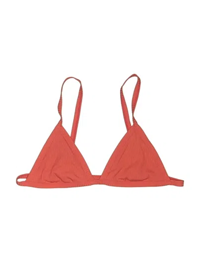 Pre-owned La Hearts Swimsuit Top Orange Swimwear