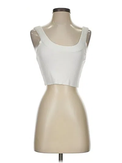 Pre-owned La Hearts Tank Top Ivory Strapless Neckline Tops