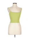 La Hearts Tube Top Green Strapless Neckline Tops In Green