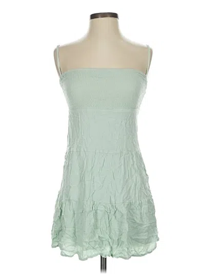 Pre-owned La Hearts Tube Top Green Strapless Neckline Tops