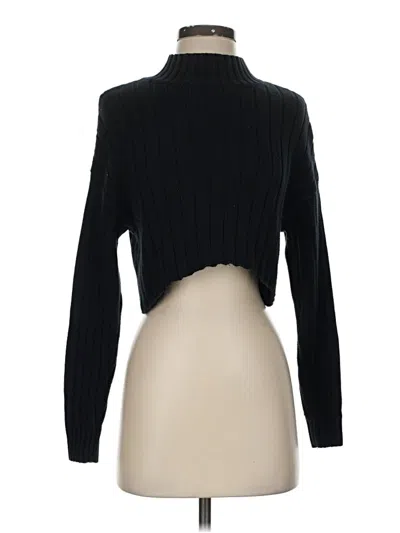 Pre-owned La Hearts Turtleneck Sweater In Black
