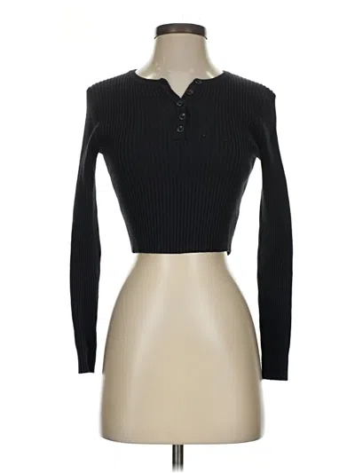 Pre-owned La Hearts Turtleneck Sweater In Black