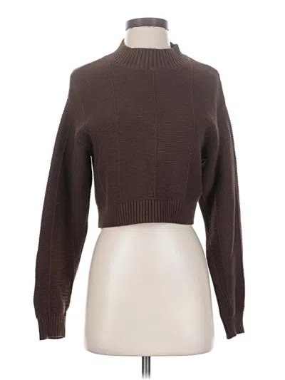 Pre-owned La Hearts Turtleneck Sweater In Brown