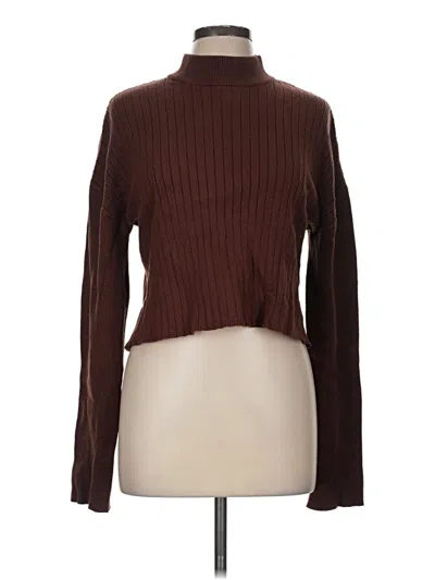 Pre-owned La Hearts Turtleneck Sweater In Brown