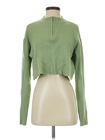 Pre-owned La Hearts Turtleneck Sweater In Green