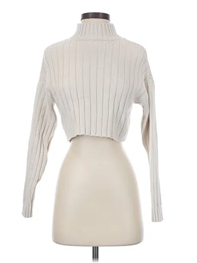 Pre-owned La Hearts Turtleneck Sweater In Ivory